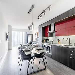 Stylish 1br + Office - Cn Tower View Apartment